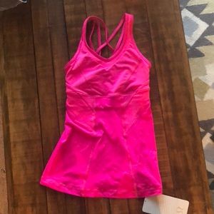 Lulu Lemon hot Pink Workout tank